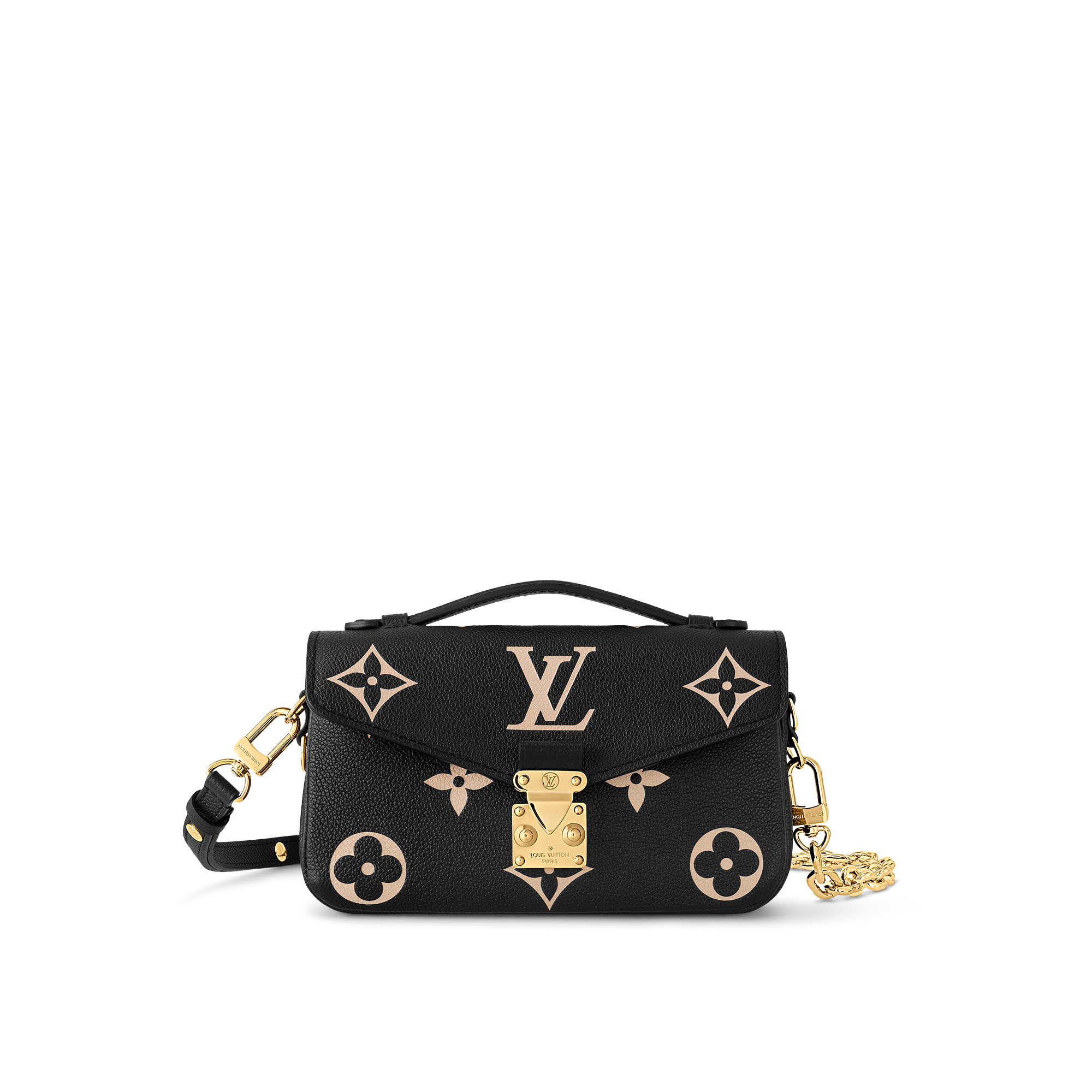 Louis vuitton clutch store with gold chain